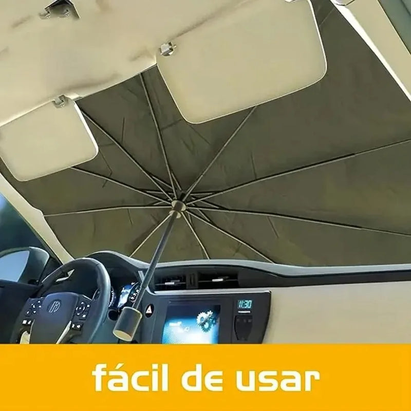 Protetor Solar para Para-brisa de Carro - Proteção UV Portátil