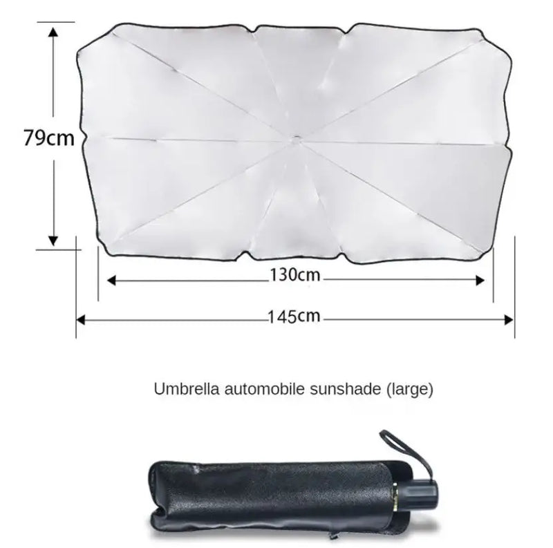 Protetor Solar para Para-brisa de Carro - Proteção UV Portátil